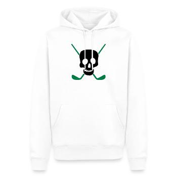 6061912 118966783 Golf - Männer Premium Bio Hoodie - Weiß - Vorne - Nico (187cm)