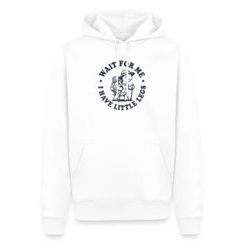 Wander Schildkröte Wait For Me Kleine Beine - Männer Premium Bio Hoodie - Weiß - Vorne - Nico (187cm)