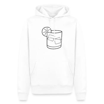 Cuba Libre Longdrink Glass - Männer Premium Bio Hoodie - Weiß - Vorne - Nico (187cm)