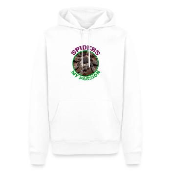 Spinnen / Vogelspinne / Spider / Tarantula - Männer Premium Bio Hoodie - Weiß - Vorne - Nico (187cm)