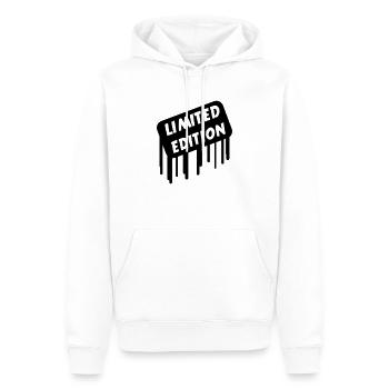 limited_edition_1 - Männer Premium Bio Hoodie - Weiß - Vorne - Nico (187cm)