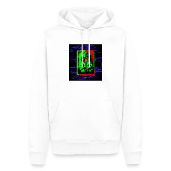 Friendship outa PAst - Männer Premium Bio Hoodie - Weiß - Vorne - Nico (187cm)