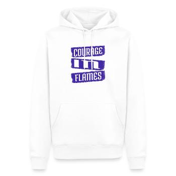 firefighting equipment geek awesome - Männer Premium Bio Hoodie - Weiß - Vorne - Nico (187cm)