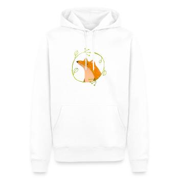 Wildtiere - Männer Premium Bio Hoodie - Weiß - Vorne - Nico (187cm)