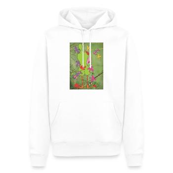Summer desire to live - Men’s Premium Organic Hoodie - white - Front - Nico (187cm)