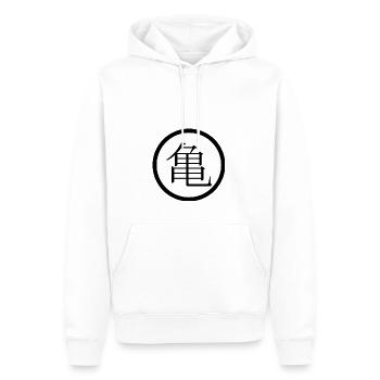 Japonais pour tortue, pour les fans de manga, cosplay - Sweat à capuche Premium bio Homme - blanc - Devant - Nico (187cm)
