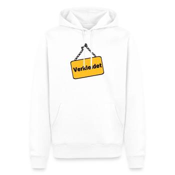 Party Shirt ,Feiern , Karneval, Verkleidet(25) - Männer Premium Bio Hoodie - Weiß - Vorne - Nico (187cm)