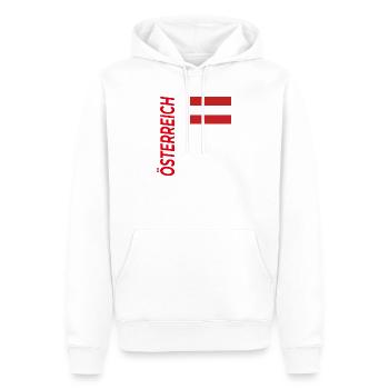 Lake Constance - Men’s Premium Organic Hoodie - white - Front - Nico (187cm)