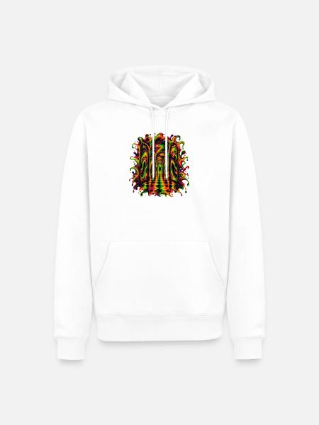 Hall of Lost Souls - Männer Premium Bio Hoodie - Weiß