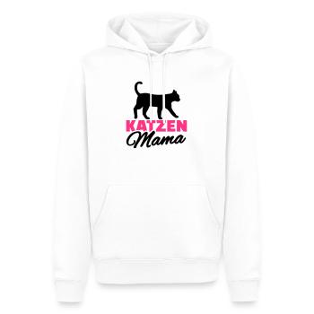 Katze - Männer Premium Bio Hoodie - Weiß - Vorne - Nico (187cm)