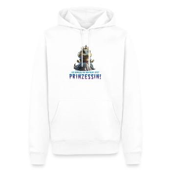 Kroko Prinzessin 03 - Männer Premium Bio Hoodie - Weiß - Vorne - Nico (187cm)