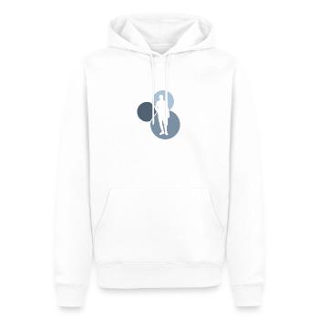 Boxing Boxer - Männer Premium Bio Hoodie - Weiß - Vorne - Nico (187cm)