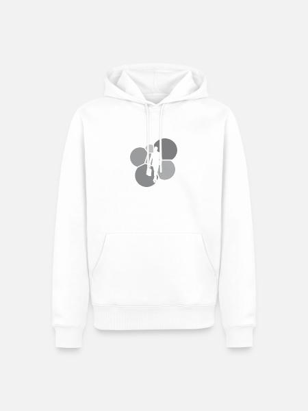 Banking Banken Bänker - Männer Premium Bio Hoodie - Weiß