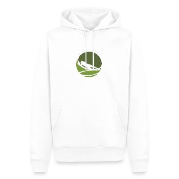 Soccer Player Soccer Soccer - Men’s Premium Organic Hoodie - white - Front - Nico (187cm)