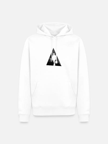 Bänker Banking Banking - Männer Premium Bio Hoodie - Weiß