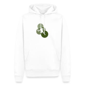 Raquette de pickleball Raquette de pickleball - Sweat à capuche Premium bio Homme - blanc - Devant - Nico (187cm)