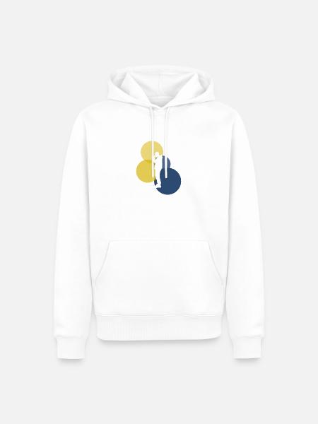 Beatboxer Beatboxing Beatbox - Männer Premium Bio Hoodie - Weiß