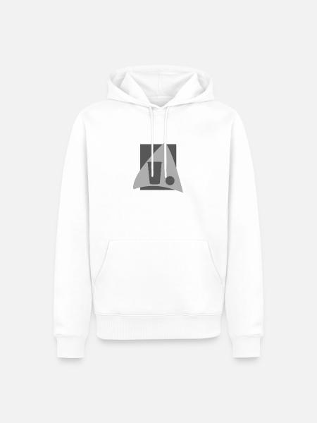 Partymonster Bierpong Bier - Männer Premium Bio Hoodie - Weiß