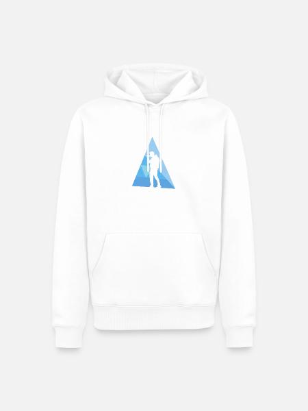 Beatbox Beatboxer Djing - Männer Premium Bio Hoodie - Weiß