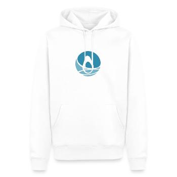 Avocadotoast Vegan Toast - Männer Premium Bio Hoodie - Weiß - Vorne - Nico (187cm)