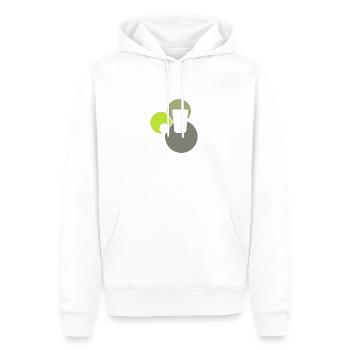 Party Bierpong Bier - Männer Premium Bio Hoodie - Weiß - Vorne - Nico (187cm)