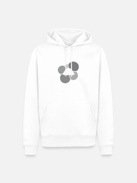 Camper Zelt Zelte - Männer Premium Bio Hoodie - Weiß