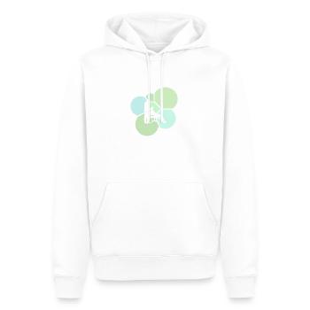 Chiropratique Chiropraticien Professionnels de la santé - Sweat à capuche Premium bio Homme - blanc - Devant - Nico (187cm)