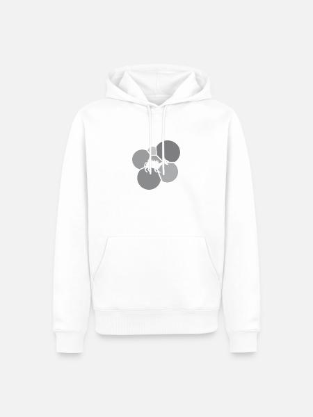 Fabelwesen Einhorn Fabel - Männer Premium Bio Hoodie - Weiß