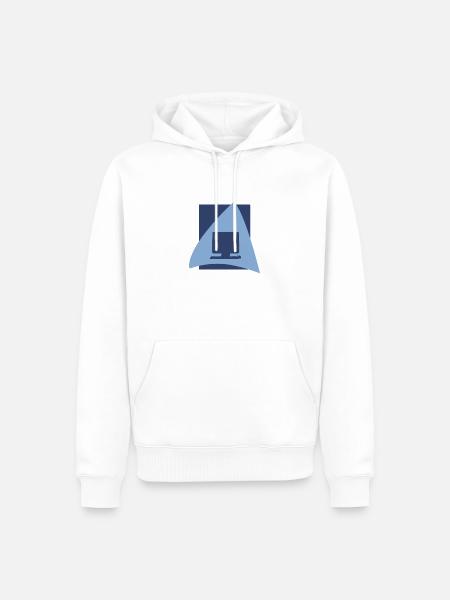 PC Informatik Informatik - Männer Premium Bio Hoodie - Weiß