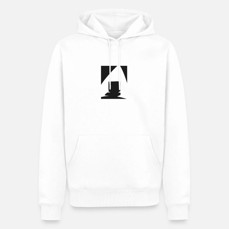 Internet Computer Internet - Männer Premium Bio Hoodie - Weiß
