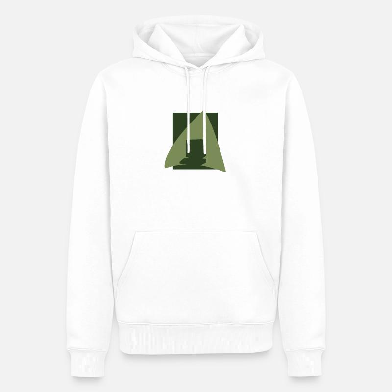 PC Tech Tech - Männer Premium Bio Hoodie - Weiß
