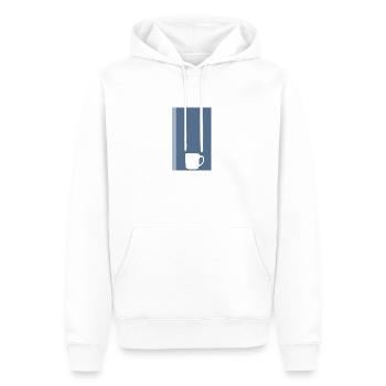Coffee Coffee Mug Coffee Mug - Men’s Premium Organic Hoodie - white - Front - Nico (187cm)