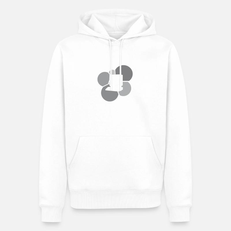 Computer work Internet Internet - Men’s Premium Organic Hoodie - white