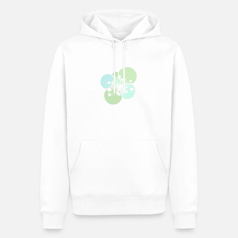 Kryptowährung Cryptowährung Cryptocurrency - Männer Premium Bio Hoodie - Weiß