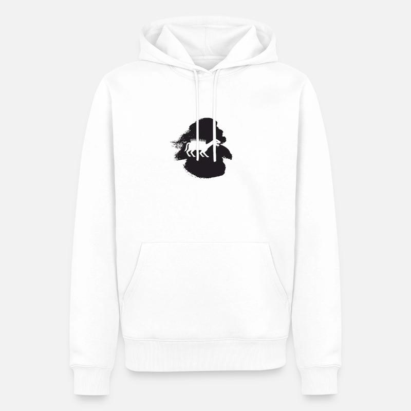 Märchen Kryptozoologie Märchen - Männer Premium Bio Hoodie - Weiß