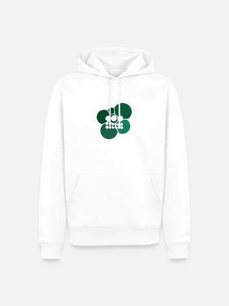 Numismatics Coin Science Coin Science - Men’s Premium Organic Hoodie - white