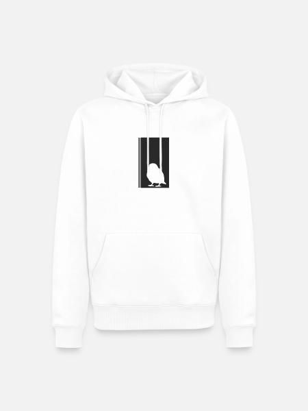Budgerigar, Wings, Bird - Men’s Premium Organic Hoodie - white