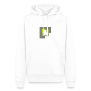 Backpacker Hike Pilgrims - Men’s Premium Organic Hoodie - white - Front - Nico (187cm)