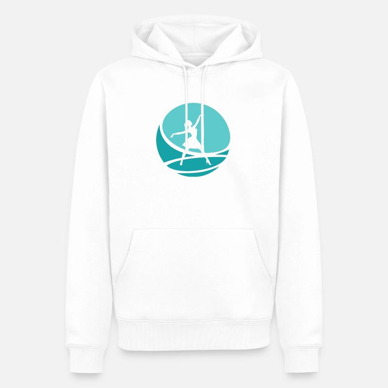 Ballet de l’Opéra - Sweat à capuche Premium bio Homme - blanc