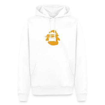 Imbiss Fast Food - Männer Premium Bio Hoodie - Weiß - Vorne - Nico (187cm)