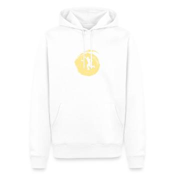 Turnier Regeln Säcke - Männer Premium Bio Hoodie - Weiß - Vorne - Nico (187cm)