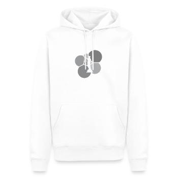 Anwalt Versicherung - Männer Premium Bio Hoodie - Weiß - Vorne - Nico (187cm)