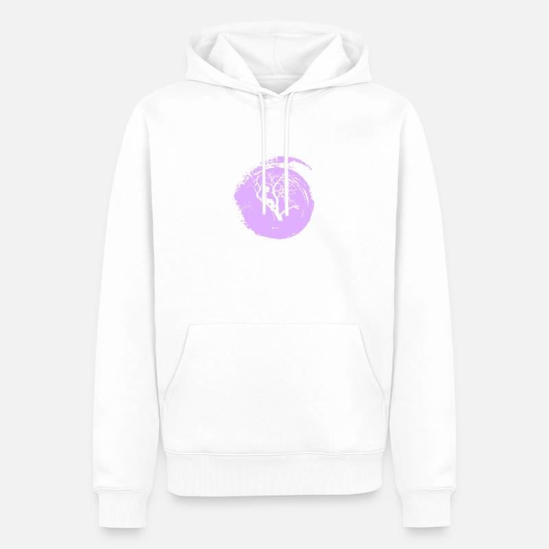 Baumklettern Kletterer Ausrüstung - Männer Premium Bio Hoodie - Weiß