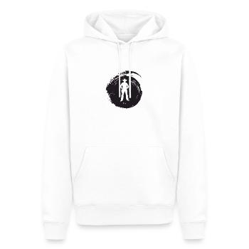 Cowboy Ranch Rider - Men’s Premium Organic Hoodie - white - Front - Nico (187cm)