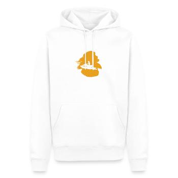 Jetski Motorschlitten Wasserski - Männer Premium Bio Hoodie - Weiß - Vorne - Nico (187cm)
