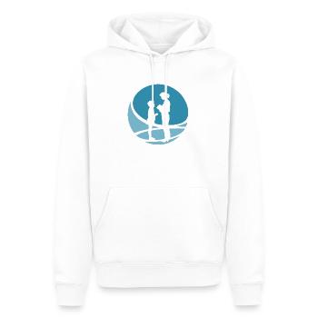 Grundschullehrer Abi Grundschule - Männer Premium Bio Hoodie - Weiß - Vorne - Nico (187cm)