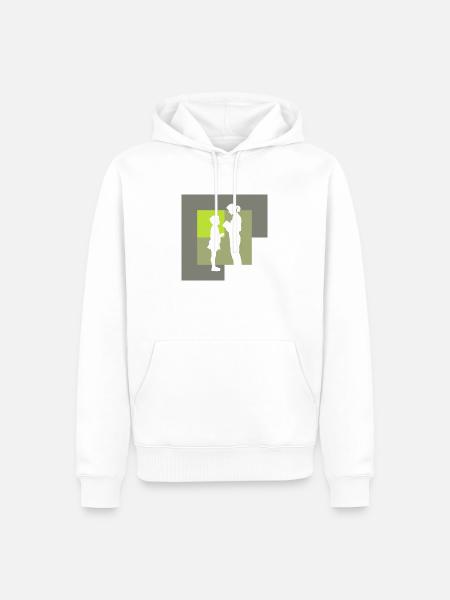 Grundschule Grundschullehrer - Männer Premium Bio Hoodie - Weiß