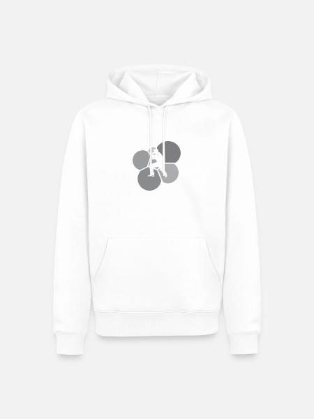 MC DJ Rapper - Männer Premium Bio Hoodie - Weiß