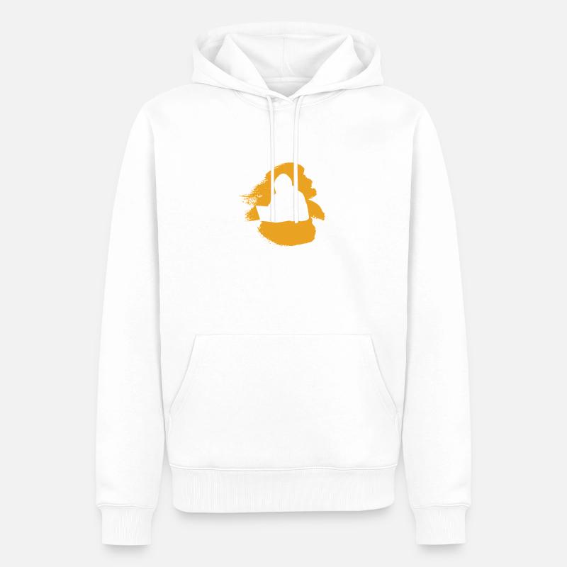 Informatik Hacken - Männer Premium Bio Hoodie - Weiß