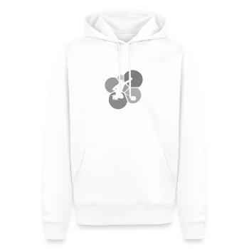 Curlingstock Curlingteam Équipe de curling - Sweat à capuche Premium bio Homme - blanc - Devant - Nico (187cm)